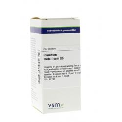 Plumbum metallicum D6