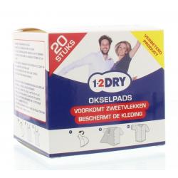 1-2DRY okselpads small wit