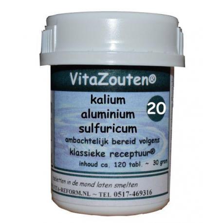 Kalium aluminium sulfaat celzout 20/6