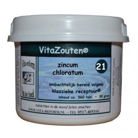 Zincum muriaticum/chloratum celzout 21/6