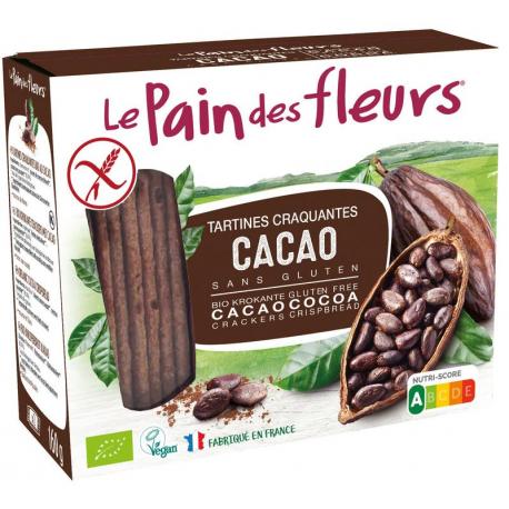 pain fleur knackebrod cacao