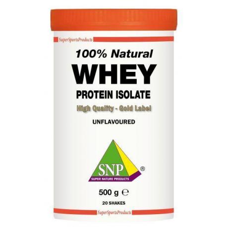 whey protein isolate 100% natu