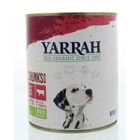 Yarrah hond brok rund in saus