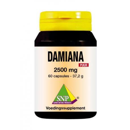 Damiana extract 2500 mg puur