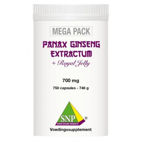 Panax ginseng extract megapack