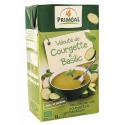 Veloute gebonden soep courgette basilicum bio