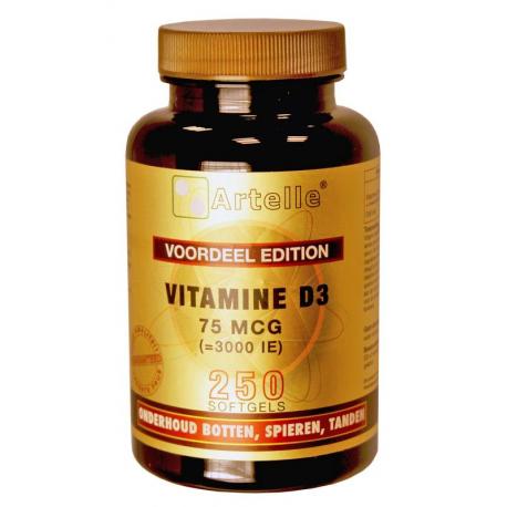 Vitamine D3 75mcg