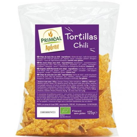 Tortillas chili bio