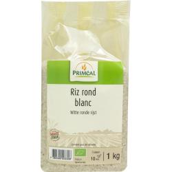 Witte ronde rijst bio