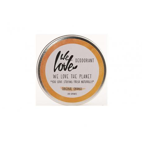 The planet 100% natural deodorant original orange