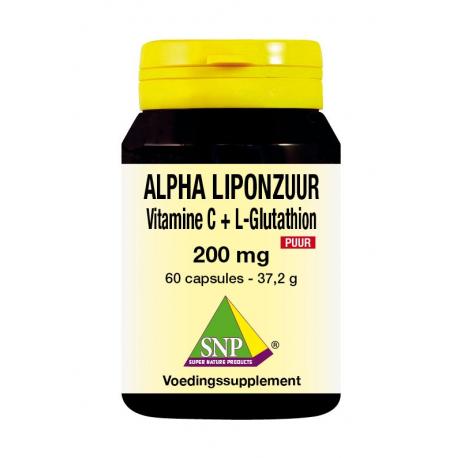 Alpha liponzuur 200 mg puur