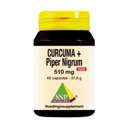 Curcuma & piper nigrum 510mg puur