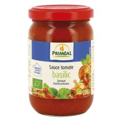 Pastasaus tomaten basilicum bio
