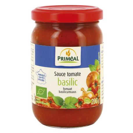 Pastasaus tomaten basilicum bio