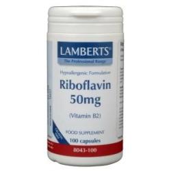 Vitamine B2 50 mg riboflavine