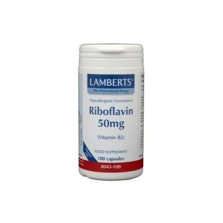 Vitamine B2 50 mg riboflavine