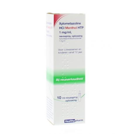 Neusspray xylometazol menthol