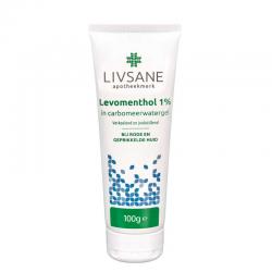 Levomenthol 1% in carbomeerwatergel 1% in tube
