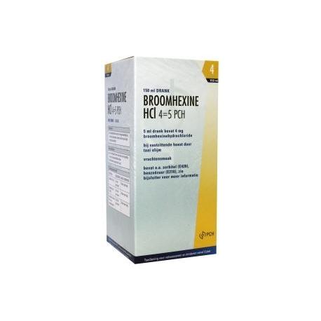 Broomhexine HCL 4 45 0.8 mg