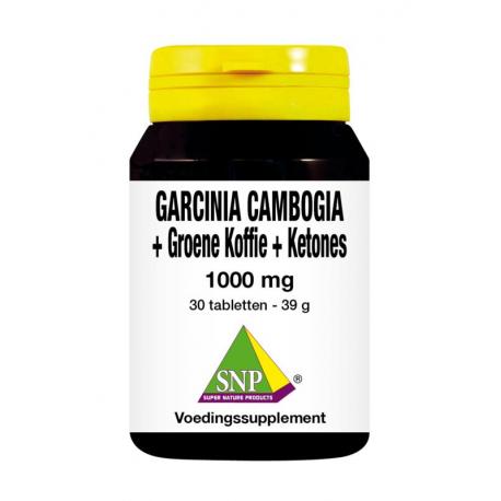 Garcinia + groene koffie + ketones