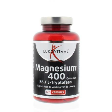 Magnesium 400 met B6 en L-Tryptofaan