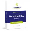 Betaine HCL 650 mg & pepsine 160 mg testkit