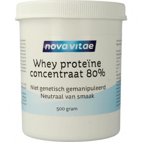 Whey proteine concentraat 80%