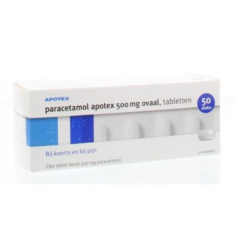 Paracetamol 500mg oval