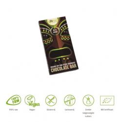 Chocolade 80 % cacao raw bio