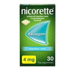 Kauwgom 4 mg menthol mint