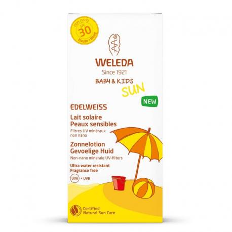 Edelweiss zonnelotion gevoelige huid SPF30