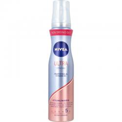 Hair care styling mousse ultra strong