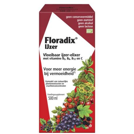 Floradix ijzer elixer