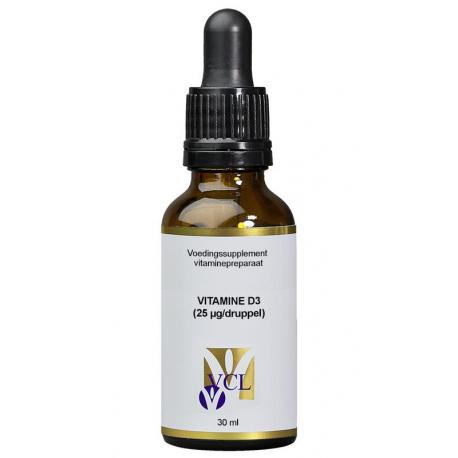 Vitamine D3 25 mcg druppels