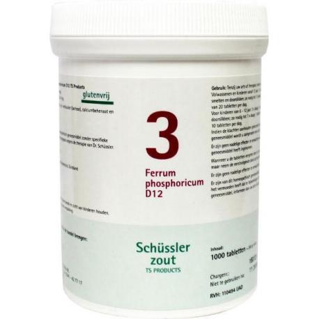 Ferrum phosphoricum 3 D12 Schussler