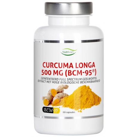 Curcuma longa 500 mg bcm95